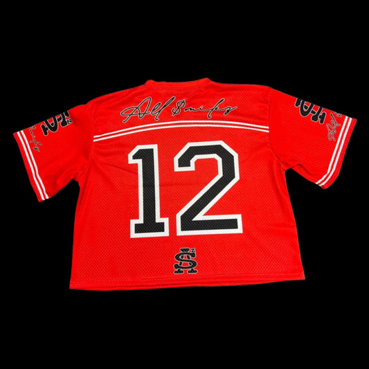 Oversized Crop Signature Jersey