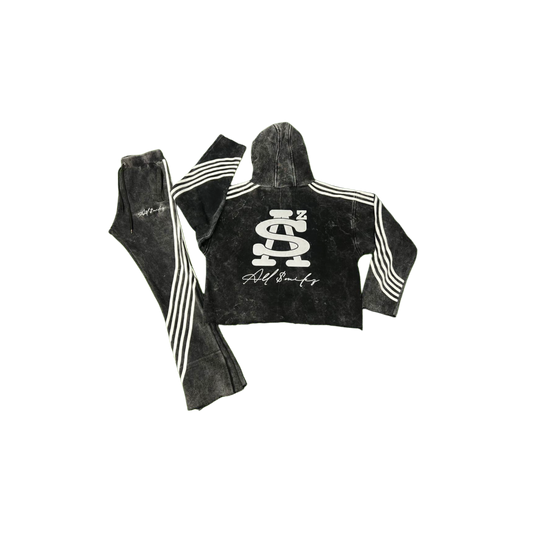 Distressed Stack Pants