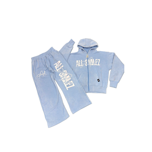 Double Logo Baggy Pants